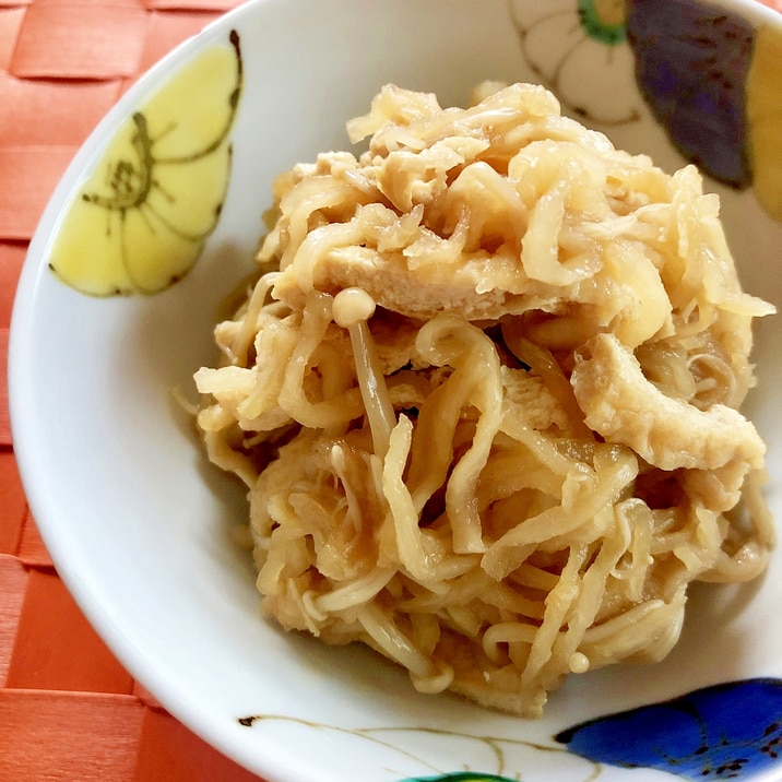 えのきたっぷり！切り干し大根の煮物